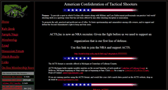 Desktop Screenshot of actsshooters.com